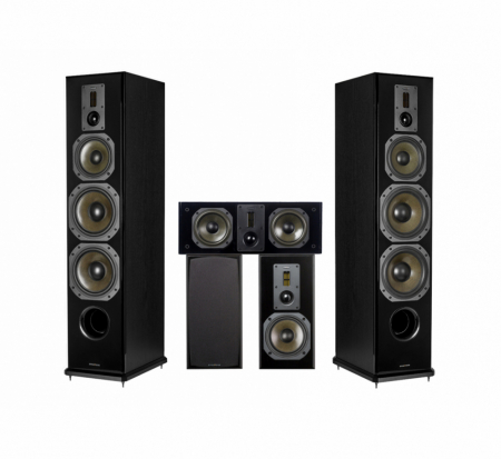Dynavoice Definition DF-8II 5.0 Lautsprecherpaket, schwarz in der Gruppe Bundles / Heimpakete / Heim-Lautsprecherpakete bei BRL (SETDF8IIPKT1)