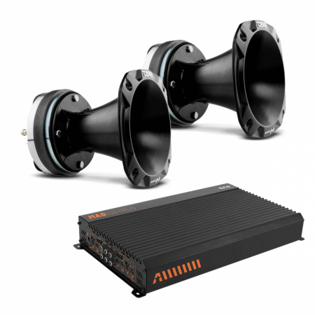 2er-Pack DS18 PRO-DKH1F, SPL-Paket mit Verstärker in der Gruppe Bundles / Paket für das Auto / SPL-Lautsprecherpakete bei BRL (SETDKH1FPKT1)