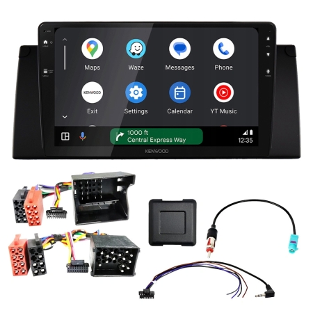 Kenwood DMX80AXS Autoradio-Paket für BMW X5 E53 2000-2007 in der Gruppe Car-HiFi / Was passt in mein Auto / BMW / BMW X5 / BMW X5 2000-2006 bei BRL (SETDMX80BM8PKT1)