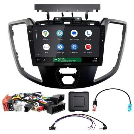 Kenwood DMX80AXS Autoradio-Paket für Ford Transit V363 2014-2019 in der Gruppe Car-HiFi / Was passt in mein Auto / Ford / Transit / Transit 2014-2019 bei BRL (SETDMX80FD5PKT1)