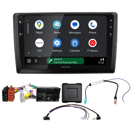 Kenwood DMX80AXS Autoradio-Paket für Fiat 500L 2012-2022 in der Gruppe Car-HiFi / Was passt in mein Auto / Fiat / 500L bei BRL (SETDMX80FT4PKT1)