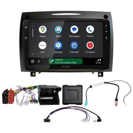 Kenwood DMX80AXS Autoradio-Paket für Mercedes SLK R171 2008-2011 in der Gruppe Car-HiFi / Was passt in mein Auto / Mercedes / SLK-Klasse / SLK-Klasse 2005-2011 bei BRL (SETDMX80MC10PKT1)