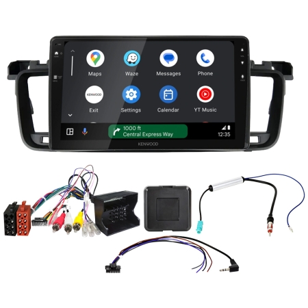 Kenwood DMX80AXS Autoradio-Paket für Peugeot 508 2010-2018 in der Gruppe Car-HiFi / Was passt in mein Auto / Peugeot / Peugeot 508 / Peugeot 508 2010-2018 bei BRL (SETDMX80PG2PKT1)