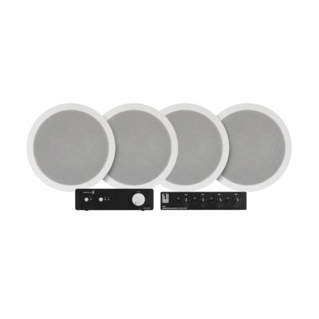 Dayton Audio DTA-100ST Multiroom-Paket mit Schalter und 2 Paar System One IC620 in der Gruppe Bundles / Heimpakete / Multiroom-Pakete bei BRL (SETDTA100STPKT1)