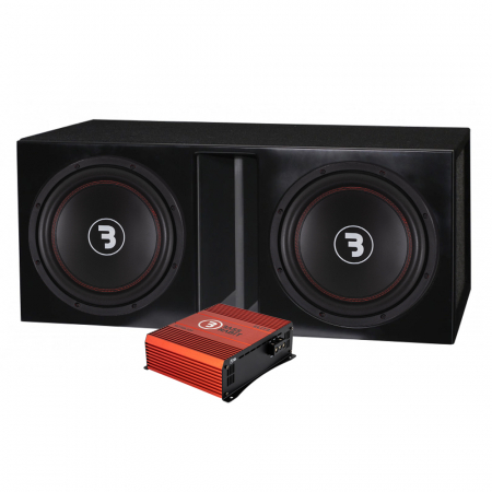 2er-Pack Bass Habit E300D1 Gehäuse & SE2100.1DF, Basspaket in der Gruppe Bundles / Paket für das Auto / Basspakete bei BRL (SETE300D1PKT3)