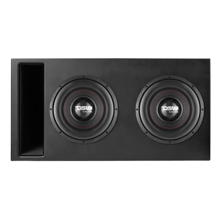 Bassreflex-Comp-Gehäuse 2x12 Zoll mit 2 Stk. DS18 EXL-XX12.4DHE in der Gruppe Car-HiFi / Bass / Passiver Subwoofer bei BRL (SETEXLXX124DHEPKT2)