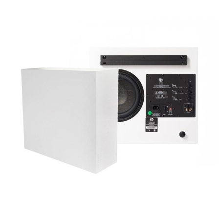 2er-Pack DLS Flatsub Midi aktivem Subwoofer zur Wandmontage, mattweiß in der Gruppe Heim-Audio / Lautsprecher / Subwoofer bei BRL (SETFSMIDIPKT1)