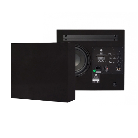 2er-Pack DLS Flatsub Midi aktivem Subwoofer zur Wandmontage, matt schwarz in der Gruppe Heim-Audio / Lautsprecher / Subwoofer bei BRL (SETFSMIDIPKT2)
