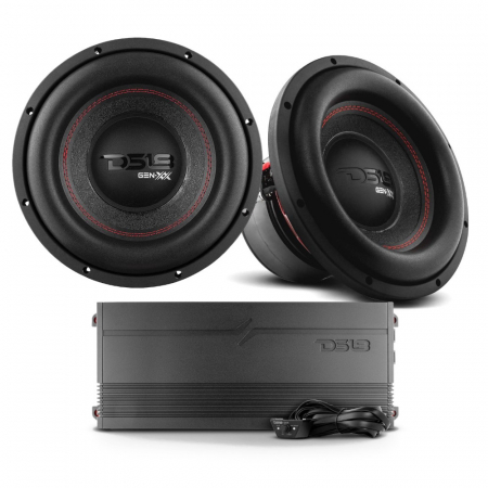 2er-Pack DS18 GEN-XX10.4DHE mit G3600.1D, Basspaket in der Gruppe Bundles / Paket für das Auto / Basspakete bei BRL (SETGENXX104DHEPKT1)