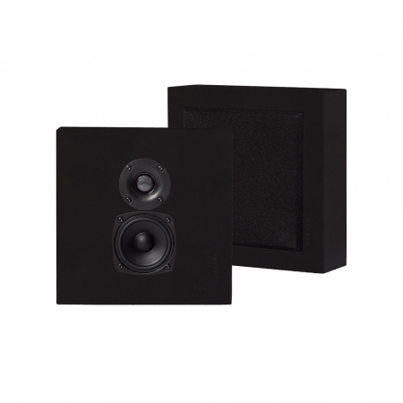 2er-Set DLS Flatbox Mini On-Wall-Lautsprecher, mattschwarz in der Gruppe Heim-Audio / Lautsprecher / Wandlautsprecher bei BRL (SETHFB24249SBX2)