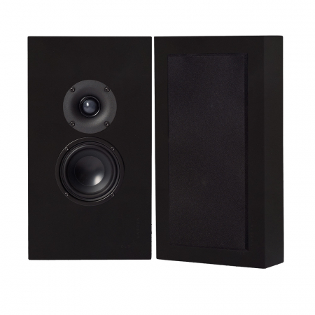 2er-Set DLS Flatbox Midi On-Wall-Lautsprecher, mattschwarz in der Gruppe Heim-Audio / Lautsprecher / Wandlautsprecher bei BRL (SETHFB38219SBX2)