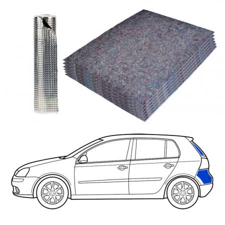 Dämmung für Hatchback, Kofferraum inkl. Klappe in der Gruppe Car-HiFi / Was passt in mein Auto / Kia / Ceed / Ceed 2019- / Sonstiges Ceed 2019- bei BRL (SETISOLHALVPKT7)