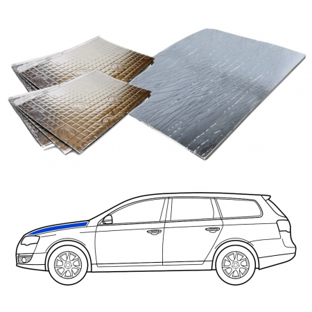 Dämmung für Kombi, Motorhaube in der Gruppe Car-HiFi / Was passt in mein Auto / Volvo / Volvo V90 / Volvo V90 2017- / Sonstiges V90 2017- bei BRL (SETISOLKOMBIPKT3)