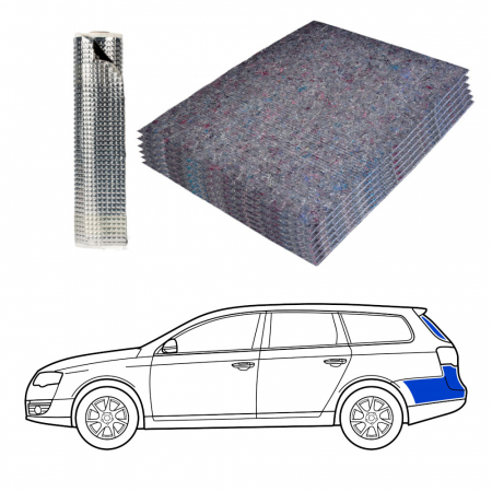Dämmung für Kombi, Kofferraum inkl. Klappe in der Gruppe Car-HiFi / Was passt in mein Auto / Volvo / Volvo V90 / Volvo V90 2017- / Sonstiges V90 2017- bei BRL (SETISOLKOMBIPKT7)