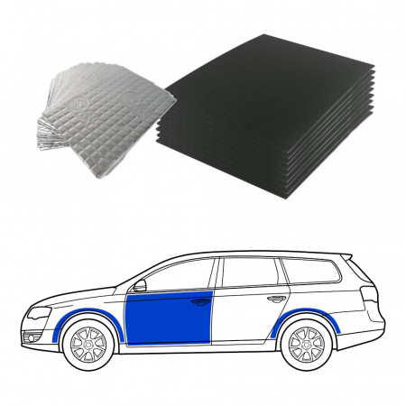 Dämmung für Kombi, Level 1 in der Gruppe Car-HiFi / Was passt in mein Auto / Volvo / Volvo V90 / Volvo V90 2017- / Sonstiges V90 2017- bei BRL (SETISOLKOMBIPKT8)