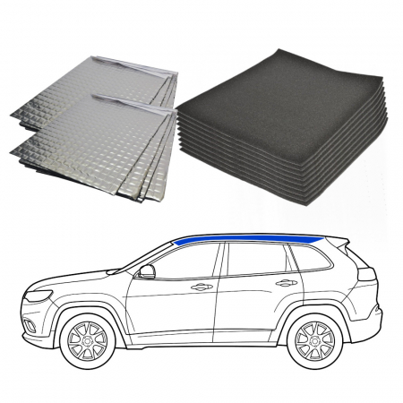 Dämmung für SUV, Dach in der Gruppe Car-HiFi / Was passt in mein Auto / Volvo / Volvo XC60 / Volvo XC60 2018- / Sonstiges XC60 2018- bei BRL (SETISOLSUVPKT4)