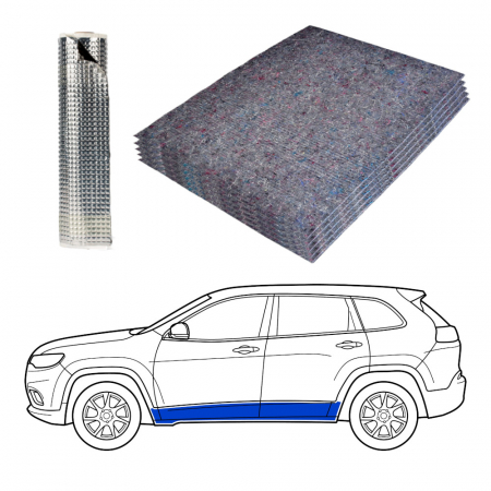 Dämmung für SUV, Boden in der Gruppe Car-HiFi / Was passt in mein Auto / Volvo / Volvo XC60 / Volvo XC60 2018- / Sonstiges XC60 2018- bei BRL (SETISOLSUVPKT5)