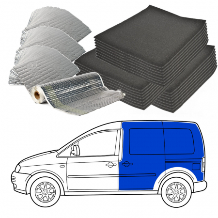 Dämmung für Van, Laderaum hinten in der Gruppe Car-HiFi / Was passt in mein Auto / Volkswagen / Transporter / Transporter T6.1 2020-2024 / Sonstiges Transporter T6.1 2020-2024 bei BRL (SETISOLVANPKT6)