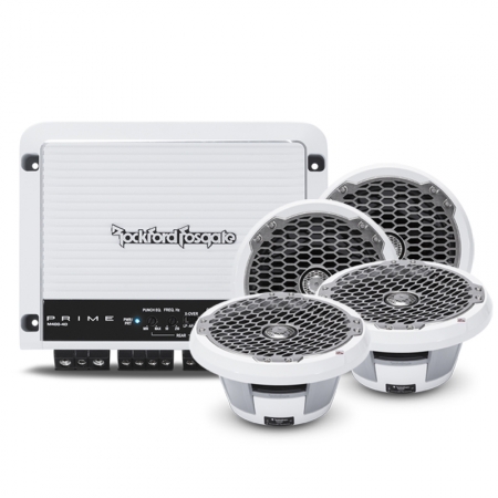 Rockford Fosgate PM262 + M400-4D Marineverstärker in der Gruppe Car-HiFi / Marine-Audio / Marine-Pakete bei BRL (SETM4004DPM262)