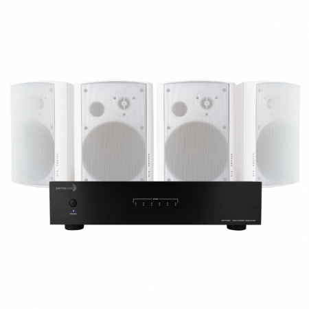 Dayton Audio MA1260 & 2 Paar weiße DLS MB6i Außenlautsprecher in der Gruppe Bundles / Heimpakete / Multiroom-Pakete bei BRL (SETMA1260PKT5)