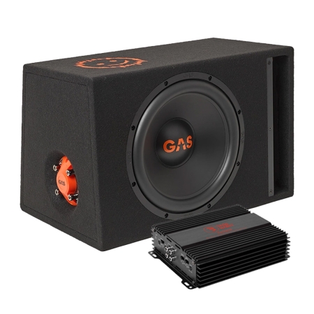 GAS MAD B2-110V Basspaket mit Bass Habit RA500W in der Gruppe Bundles / Paket für das Auto / Basspakete bei BRL (SETMADB2110VPKT2)