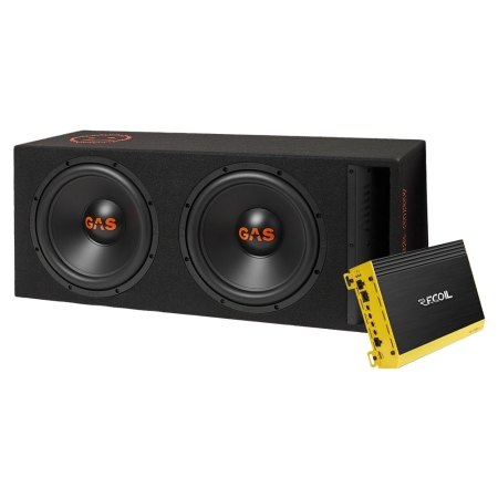 GAS MAD B2-212V mit Recoil RL1000.1, 2x12
