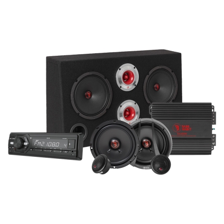 GAS MAD M100-BT Komplettpaket mit Raggarkiste und Kitsystem in der Gruppe Bundles / Paket für das Auto / Komplettpakete bei BRL (SETMADM100BTPKT5)