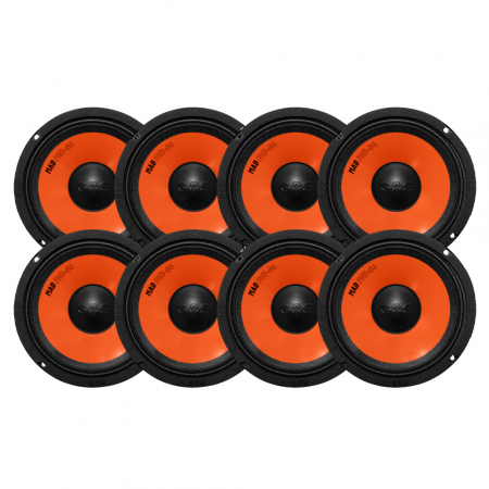 8er-Pack GAS MAD PM1-64, 6,5-Zoll-Mitteltöner in der Gruppe Bundles / Paket für das Auto / SPL-Lautsprecherpakete bei BRL (SETMADPM164X8)