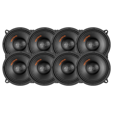 8er-Pack GAS MAD PM2-54, 5,25-Zoll-Mitteltöner in der Gruppe Bundles / Paket für das Auto / SPL-Lautsprecherpakete bei BRL (SETMADPM254X8)