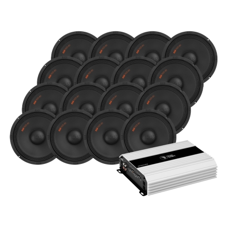 16er-Pack GAS MAD PM2-64 mit SP5504FR, SPL-Paket in der Gruppe Bundles / Paket für das Auto / SPL-Lautsprecherpakete bei BRL (SETMADPM264PKT5)