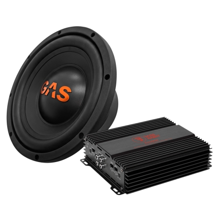 GAS MAD S1-2504 mit RA500W, 1x10 Zoll Basspaket