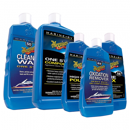 Meguiar's Pflegepaket für Boote, Komplettpaket in der Gruppe Car-HiFi / Autopflege / Bootspflege bei BRL (SETMARINHELHET)