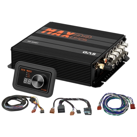 GAS MAX D2-610BT, 10-Kanal Klangprozessor/DSP für VW 2012- mit MIB (52-polig) in der Gruppe Car-HiFi / Was passt in mein Auto / Volkswagen / Transporter / Transporter T6.1 2020-2024 / Sonstiges Transporter T6.1 2020-2024 bei BRL (SETMAXD2610BTVAGPKT1)