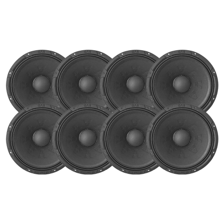 8er-Pack GAS MAX PM2-84, 8-Zoll-Mittelbass/Mitteltöner in der Gruppe Bundles / Paket für das Auto / SPL-Lautsprecherpakete bei BRL (SETMAXPM284X8)