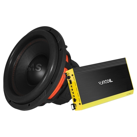 GAS MAX S1-12D2 mit Recoil RL1600.1, 1x12
