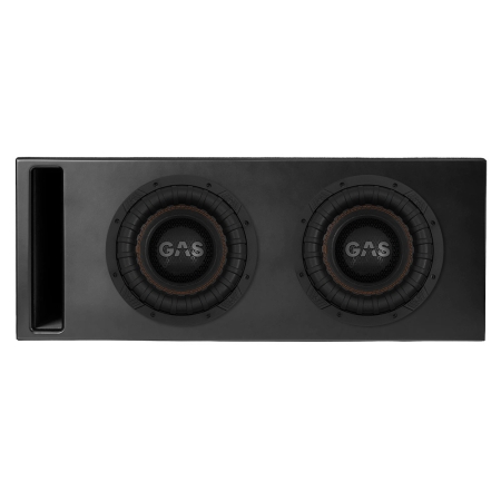 Bassreflex-Comp-Gehäuse 2x10 Zoll mit 2x GAS MAX S2-10D2 in der Gruppe Car-HiFi / Bass / Passiver Subwoofer bei BRL (SETMAXS210D2PKT2)