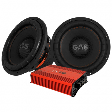 2er-Set GAS MAX S2-15D1 & SPL ELITE 5100.1DF, Basspaket in der Gruppe Bundles / Paket für das Auto / Basspakete bei BRL (SETMAXS215D1PKT2)
