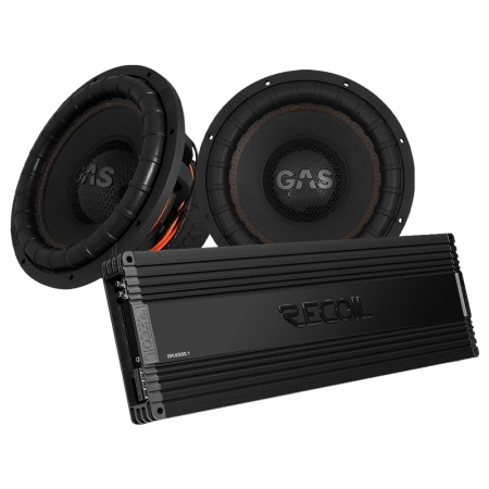2er-Pack GAS MAX S2-15D1 mit Recoil SPL6500.1, 2x15