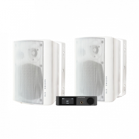 Dynavoice CA802BT & DLS MB5i Außenlautsprecher, weiß in der Gruppe Bundles / Heimpakete / Stereo-Sets bei BRL (SETMB5IPKT1)