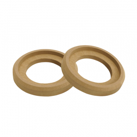 2er-Set versenkte MDF-Ringe für Hochtöner, 82 mm in der Gruppe Car-HiFi / Zubehör / Ausbaumaterial / MDF-Ringe bei BRL (SETMDFRINGTW2X2)