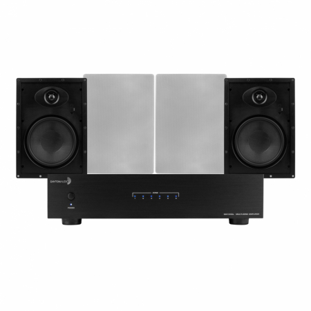 Dayton Audio MA1240 & 2 Paare Einbaulautsprecher ME825W in der Gruppe Bundles / Heimpakete / Multiroom-Pakete bei BRL (SETME825WPKT3)
