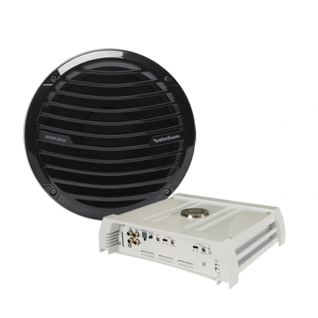 Rockford Fosgate RM18D4 & DLS MRA22 in der Gruppe Car-HiFi / Marine-Audio / Marine-Pakete bei BRL (SETMRA2RM18D4)