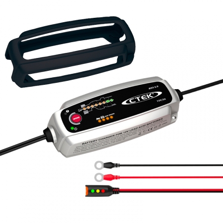 CTEK Batterieladegerät MXS 5.0 12V mit Bumper 60 & Comfort Indicator Eyelet in der Gruppe Car-HiFi / Zubehör / Batterieladegeräte bei BRL (SETMXS50BUMPCIE)