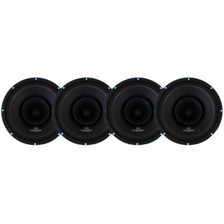 4er-Pack Hammer Tech Omni Class OCF250, 10-Zoll-Mitteltöner in der Gruppe Bundles / Paket für das Auto / SPL-Lautsprecherpakete bei BRL (SETOCF250PKT1)