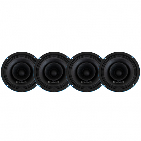 4er-Pack Hammer Tech Omni Class OCF165, 6,5-Zoll-Mitteltöner