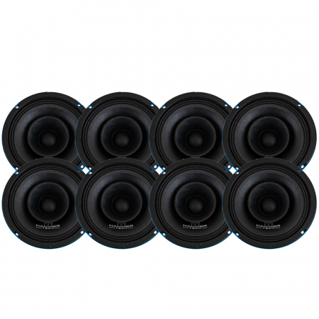 8er-Pack Hammer Tech Omni Class OCF165, 6,5-Zoll-Mitteltöner in der Gruppe Bundles / Paket für das Auto / SPL-Lautsprecherpakete bei BRL (SETOCF65PKT3)