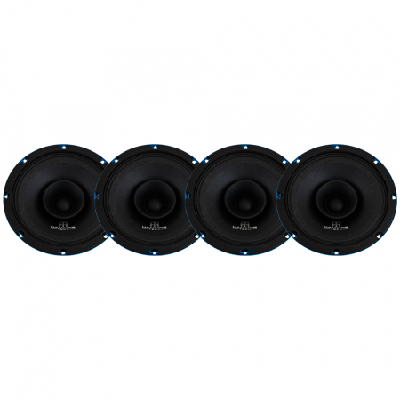 4er-Pack Hammer Tech Omni Class OCF200, 8-Zoll-Mitteltöner in der Gruppe Bundles / Paket für das Auto / SPL-Lautsprecherpakete bei BRL (SETOCF8PKT1)