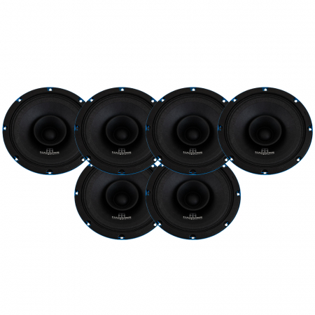 6er-Pack Hammer Tech Omni Class OCF200, 8-Zoll-Mitteltöner in der Gruppe Bundles / Paket für das Auto / SPL-Lautsprecherpakete bei BRL (SETOCF8PKT2)