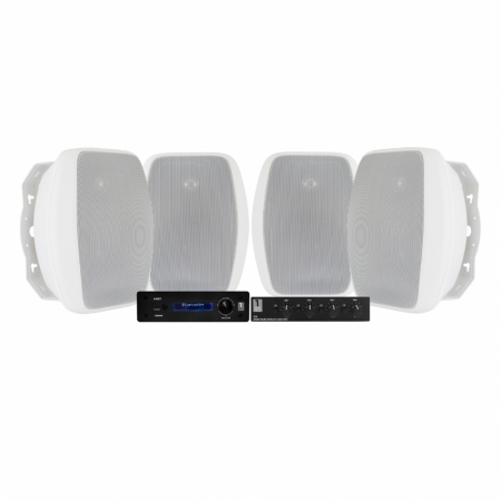 System One A50BT mit SC4B & 2 Paar System One OD570 in der Gruppe Bundles / Heimpakete / Multiroom-Pakete bei BRL (SETOD570PKT2)