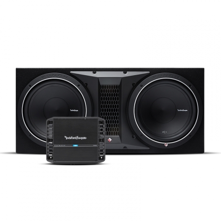 Rockford Fosgate P1-2x12 & P300X1 in der Gruppe Bundles / Paket für das Auto / Basspakete bei BRL (SETP12X12PKT4)